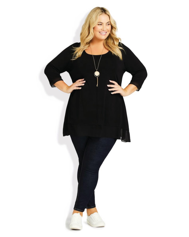 Plus size model wearing  by Avenue | Dia&Co | dia_product_style_image_id:171786